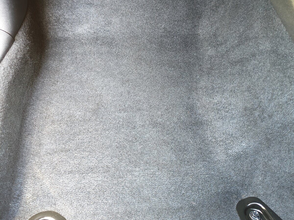 The same carpet after cleaning